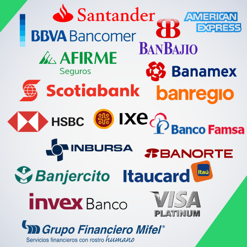 Bancos participantes - compra a meses sin intereses.